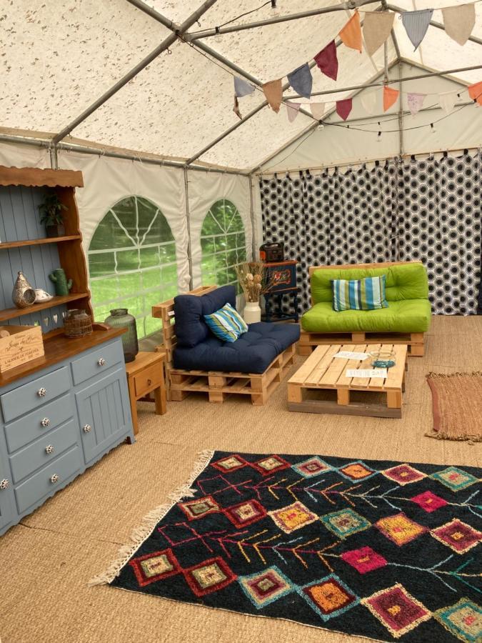 Au Pre Fleuri Eco Glamping Hotel Le Lindois Luaran gambar
