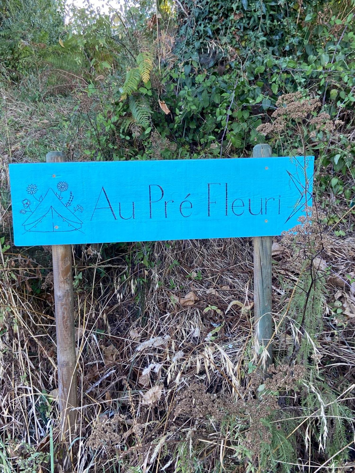 Au Pre Fleuri Eco Glamping Hotel Le Lindois Luaran gambar